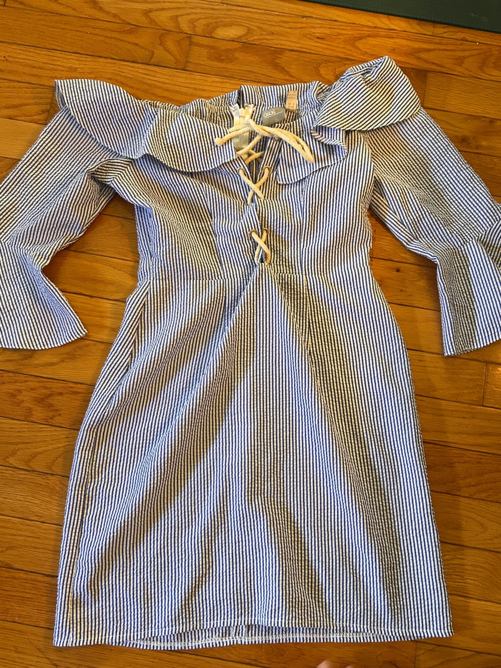 ASOS off the shoulder dress